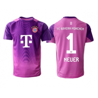 Billige Fotballdrakt Bayern Munich Manuel Neuer #1 Keeper Replika Tredjedrakt 2025-26 Kortermet